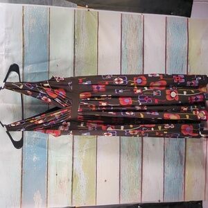 Studio Y Brown Floral Dress